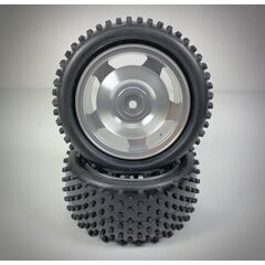 1:10 Aluminium Buggy Räderset 4WD hinten 12mm Hex (2)