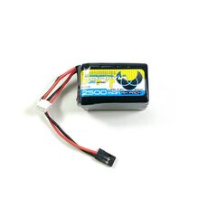 Accus de réception RX Lipo Hump 2S 7,4V. 2500 SC (UNI-Plug))