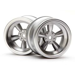VINTAGE 5 SPOKE FELGEN 31MM (WIDE) MATTE CHROM (6MM OFFSET)