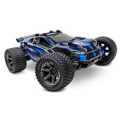 S.TRUCK RUSTLER 4x4 1:10 4WD EP RTR BLUE Ultimate TQi 2.4GHz BRUSHLESS SANS chargeur et SANS accu