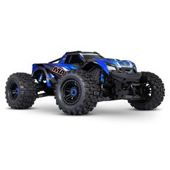M.TRUCK Wide-MAXX 1:10 4WD EP RTR BLUE SANS chargeur et SANS accu