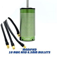 MOTEUR SENSORED 2028 800KV BL 4-POLE - 10AWG - 6.5MM BULLETS