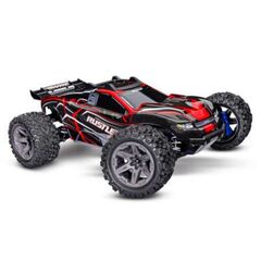 S.TRUCK RUSTLER 4x4 1:10 4WD EP RTR RED BL-2s BRUSHLESS SANS chargeur et SANS accu