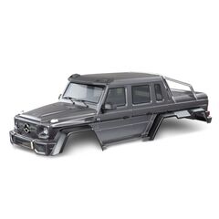 Body, Mercedes-Benz G 63, complete (m atte graphite metallic) (includes gri lle, side mirrors, door handles, & wi