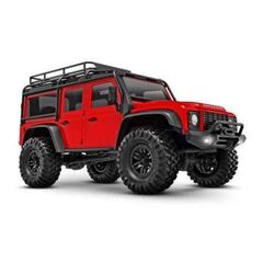 CRAWLER LR DEFENDER 1:18 4WD EP RTR RED AVEC chargeur & accu