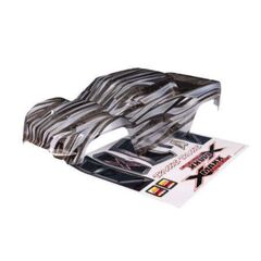 Body, X-Maxx Ultimate, ProGraphix (gr aphics are printed, requires paint & final color application)/ decal sheet