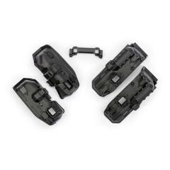 Fenders, inner (narrow), front & rear (2 each)/ rock light covers (8)/ bat tery plate/ body mount/ 3x8 flat-head