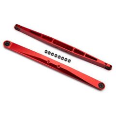 Trailing arm, aluminum (red-anodized) (2) (assembled with hollow balls)