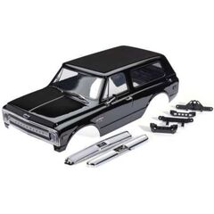 Body, Chevrolet Blazer (1969), comple te, black (painted) (includes grille, side mirrors, door handles, windshie