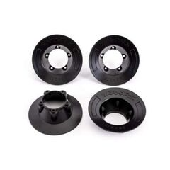 Wheel covers, black (4) (fits #9572 w heels)