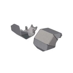 Skidplate, axle, front or rear (stain less steel) (2)