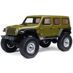 CRAWLER JEEP WRANGL. 1:24 4WD EP RTR GREEN - JLU 4x4 Rock Crawler Brushed