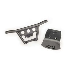 Bumper, front/ skidplate, front (blac k)