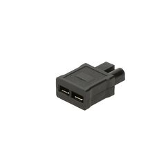 Einteiliger Adapter Tamiya-Stecker (männlich) auf Traxxas-Stecker (weiblich)