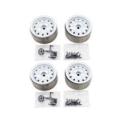 Hobbytech Metal 1.9 Beadlock 3 White 4st