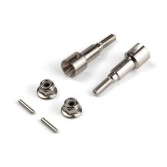 Hinterachsen aus Metall (2 Stück)