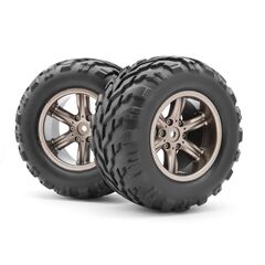 Assembled Wheel/Tire (Dark Grey)