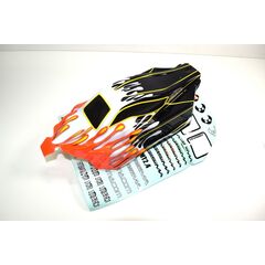 Carrosserie orange/noir Buggy AB2.4 BL/KIT