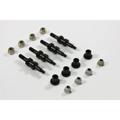 Vis Support Amortisseur Supérieurs + écrous 1/8 (x4)