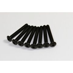Vis à tête rondes 3,5x25mm (x8)