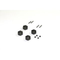 Hexagone de roue + goupilles (x4) 4WD Comp. SC Truck