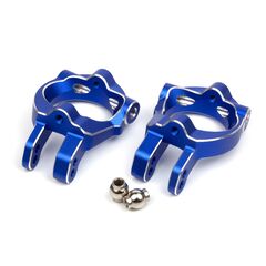Aluminium C-Hub Set (blau/links/rechts)