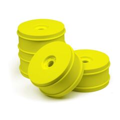 Jantes jaune fluo V2 pour buggy 1:8 (Set de 4pcs)