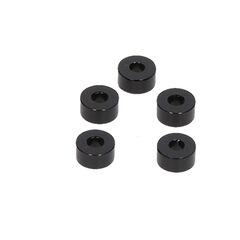Washer Black 3x8x4mm (5pcs)