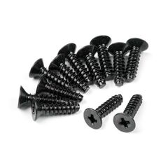 Vis Tête fraisée M2.6x10mm (12pcs)