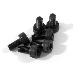 Vis tête cylindrique M3x6mm - 6pcs
