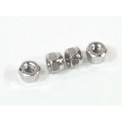 NYLON MUTTER M2.6 (SILBER/4ST) (SAVAGE 21)