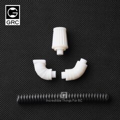 Engine Cooling Fan Motor Air Filter Set For 1/10 RC Crawler