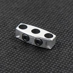 Aluminum Case 12-14 Gauge Wire Guard Clamp Silver