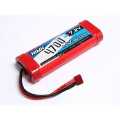 nVision NiMH 4700 7,2V Stick w/Deans Plug 14 AWG
