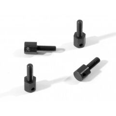 Vis à tête hexagonale percée M3 x 15mm sachet de 4pcs