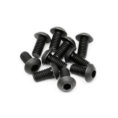 Vis à tête bombée M3 x 6mm sachet de 10pcs