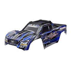Body, X-Maxx Ultimate, green (painted , decals applied) (assembled with fro nt & rear body mounts, rear body supp