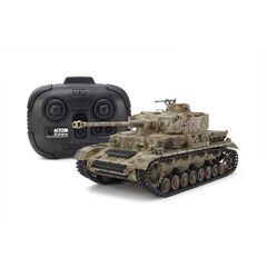 1:35 RC Tank Panzerkampfwagen IV Asf.J (avec controlleur)
