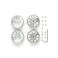 Roues arrière en métal plaqué (22mm/mat)
