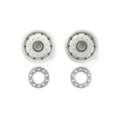 Roues en métal plaqué (30mm/mat)