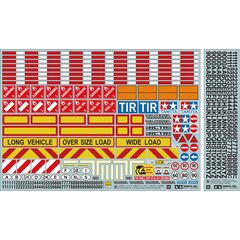 Kit d'autocollants camion + remorque