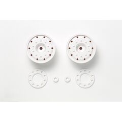 Roues 30mm blanches (Hex 2pcs)