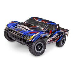 SC.TRUCK SLASH HD 1:10 2WD EP RTR BLUE BL-2s BRUSHLESS SANS chargeur et SANS accu