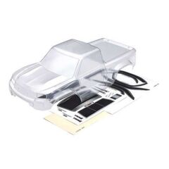 Body, TRX-4 Sport (clear, trimmed, di e-cut for clipless mounting, requires painting)/ window masks/ decal sheet