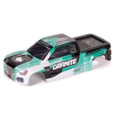 GRANITE 4X4 Clipless Painted Decaled Trimmed Body (Green/Black)