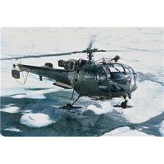 Alouette III - Armee olive V-271