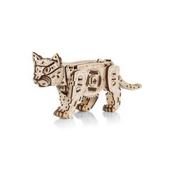 EWA Kätzchen 3D Holzbausatz Natur