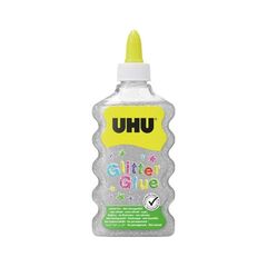 UHU Glitter Glue Maxi silber