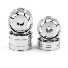 Yeah Racing Felgen CNC 8 Spoke Silver