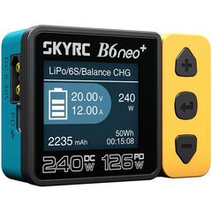 SkyRC B6neo+ Ladeger&auml;t gelb/blau